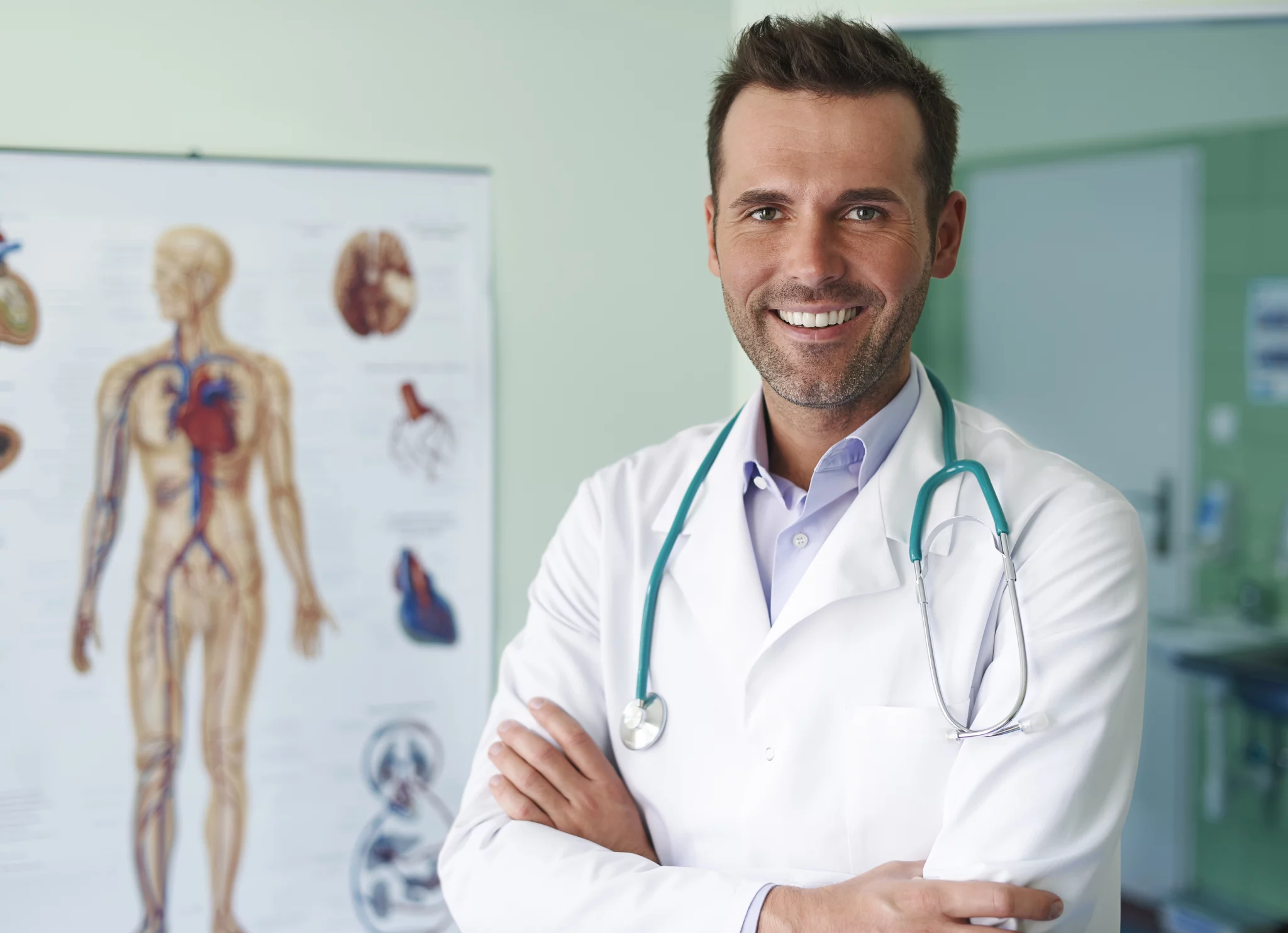 Praxismarketing - glücklicher Arzt